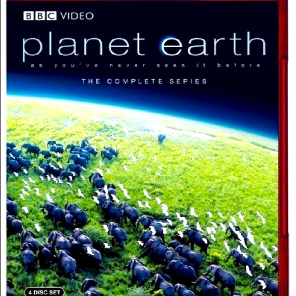 Planet Earth: The Complete Series [HD DVD] by BBC Video [DVD] 4 DVDs, 550 mins